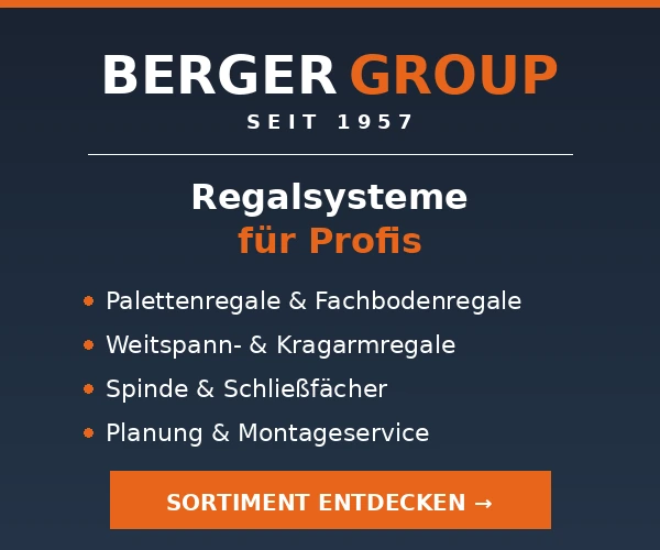 BERGER GROUP — Regalsysteme für Profis