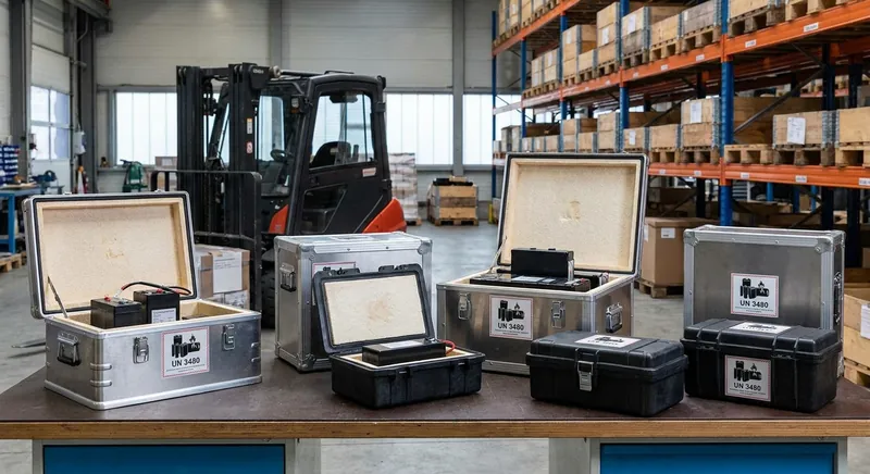 Akku-Brandschutzboxen für Transport und Zwischenlagerung: UN-Zulassung, ADR-Vorschriften und Anbietervergleich
