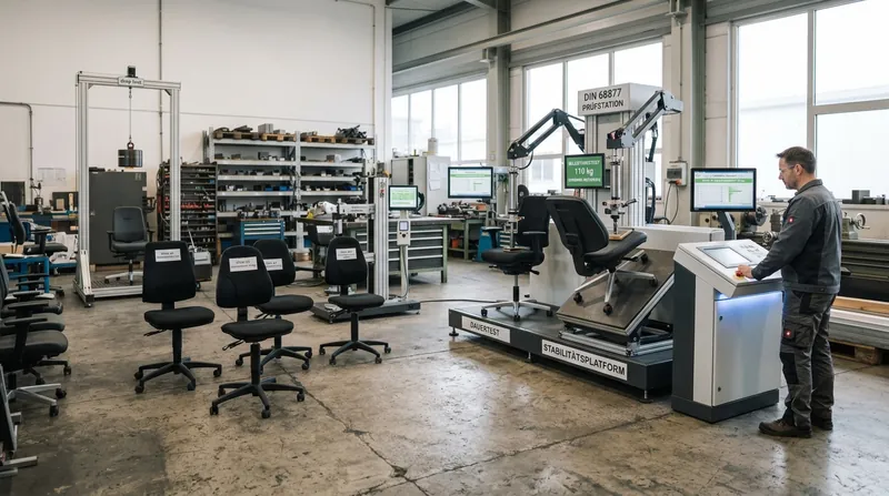 Arbeitsdrehstuhl auswählen nach DIN 68877