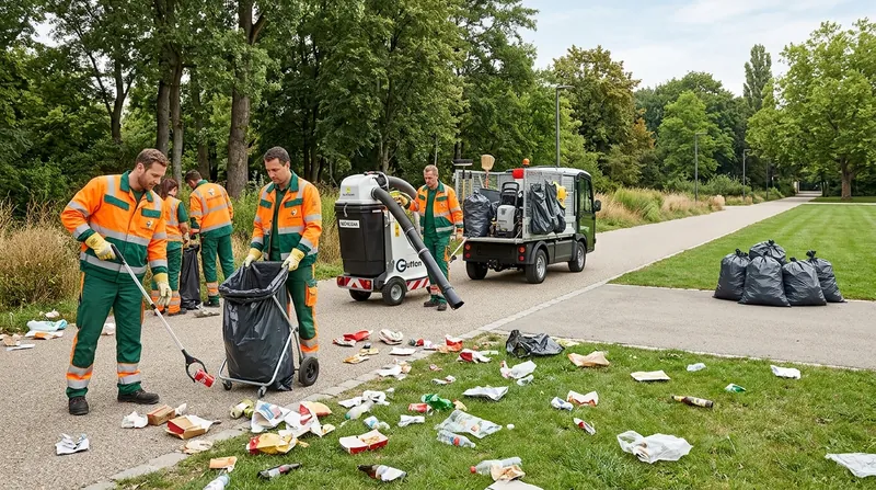 Außenanlagen sauber halten Kosten Pflichten Ausrüstung