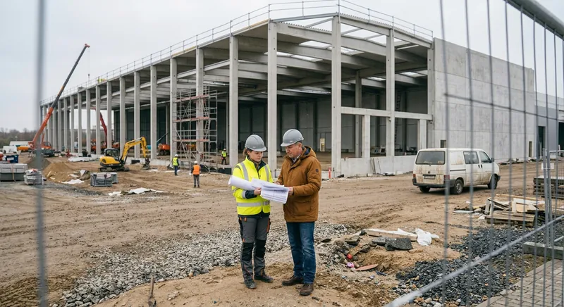 Baugenehmigung für die Gewerbehalle: Ablauf, Dauer und Kosten
