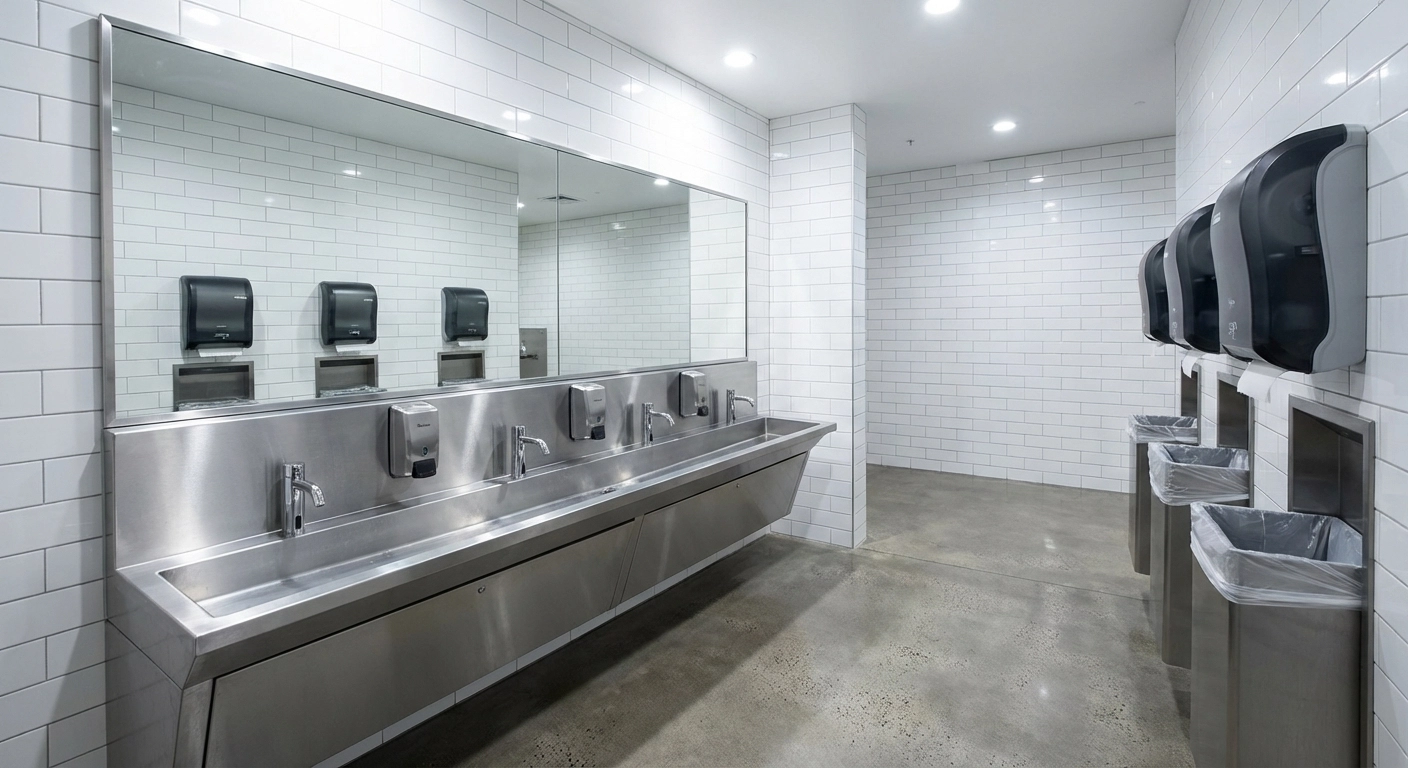 Betriebshygiene im Waschraum: Was die ASR A4.1 fordert und wie Sie Sanitärräume richtig ausstatten