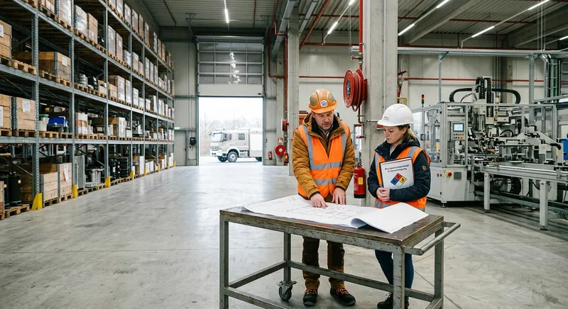 Brandschutzkonzept für Lager- und Produktionshallen: MIndBauRL und Genehmigung