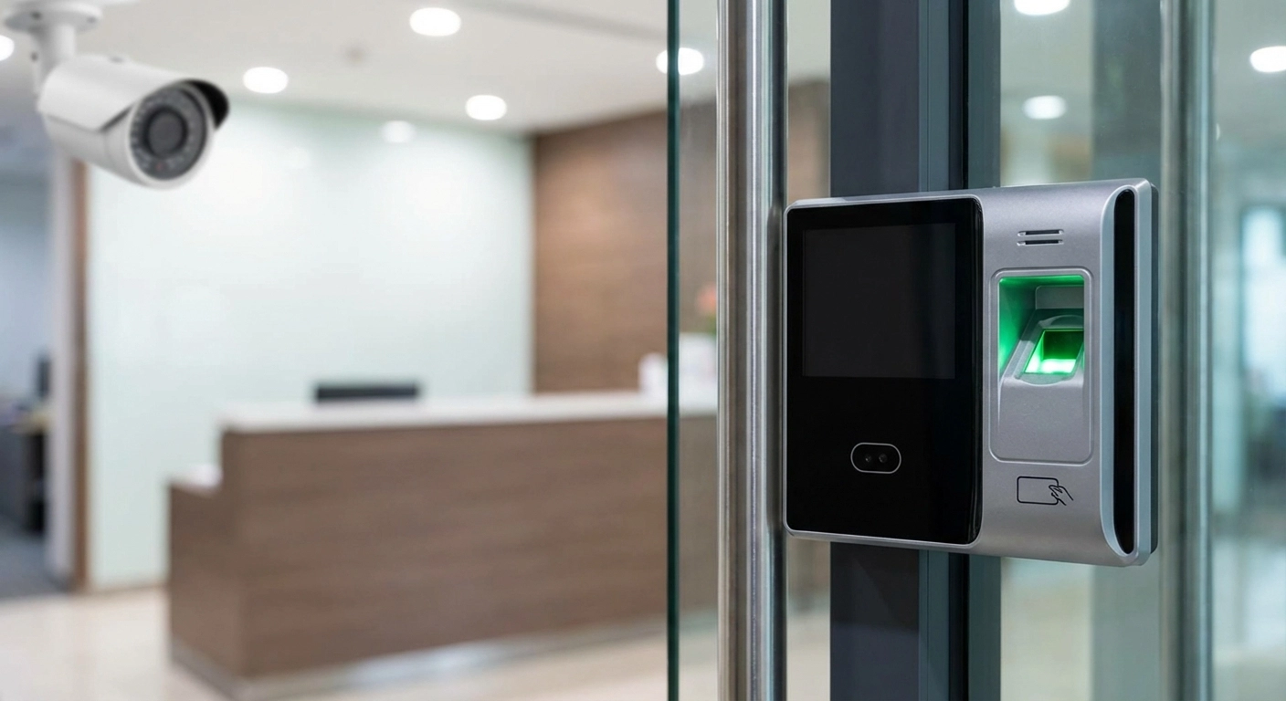 Bürosicherheit 2026: Zutrittskontrolle, Einbruchschutz & DSGVO