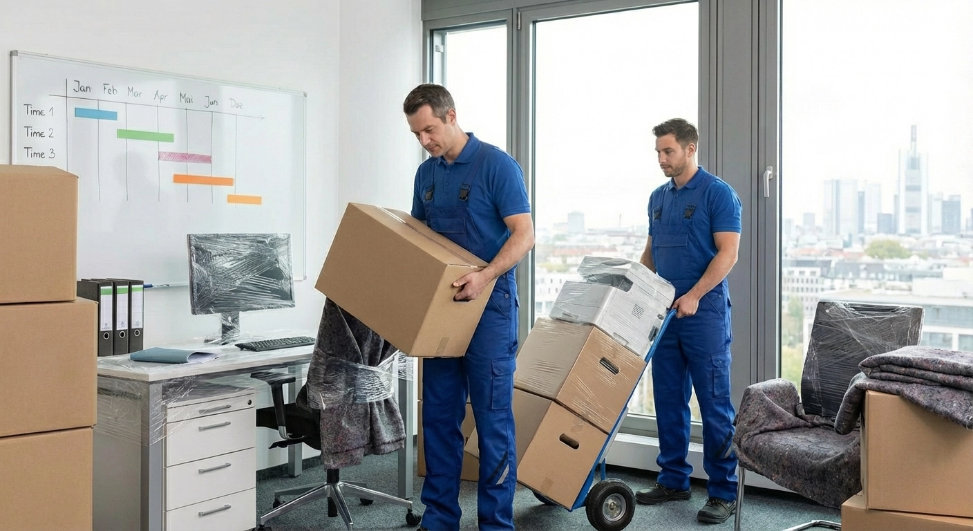 Büroumzug planen 2026: Checkliste, Kosten & was oft vergessen wird