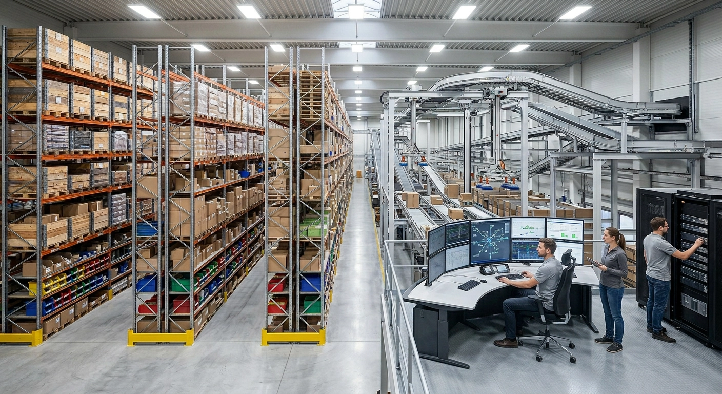 Chaotische Lagerhaltung: Funktionsprinzip, WMS und Praxisvergleich mit Festplatzsystem