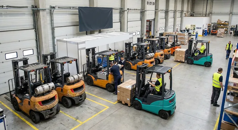 Diesel-Engpass in der Intralogistik: Elektrostapler, Lithium-Ionen-Umrüstung und Alternativen zum Dieselstapler