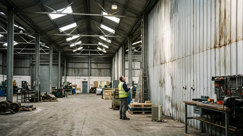 Gewerbehalle dämmen oder ungedämmt bauen? GEG und Kosten