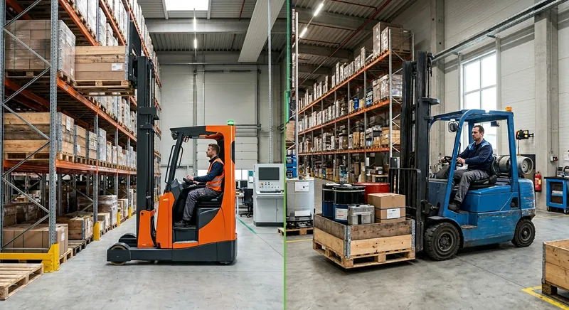 Lithium-Ionen vs. Blei-Säure-Stapler: TCO-Vergleich 2026