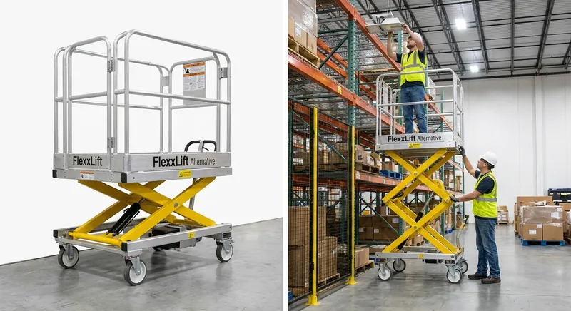 Podestleiter, Plattformleiter und FlexxLift: Sichere Alternativen zur Leiter in Werkstatt und Produktion