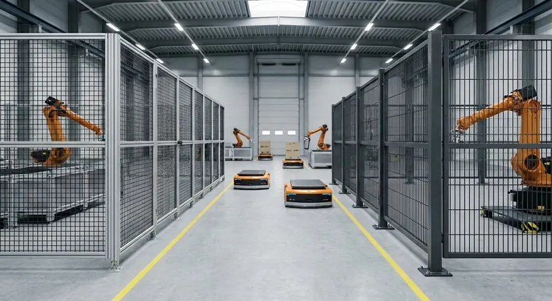 Vergleich von modularem Klick-Schutzzaun und geschweißtem Stahlrahmen-Schutzzaun in einer Produktionsumgebung