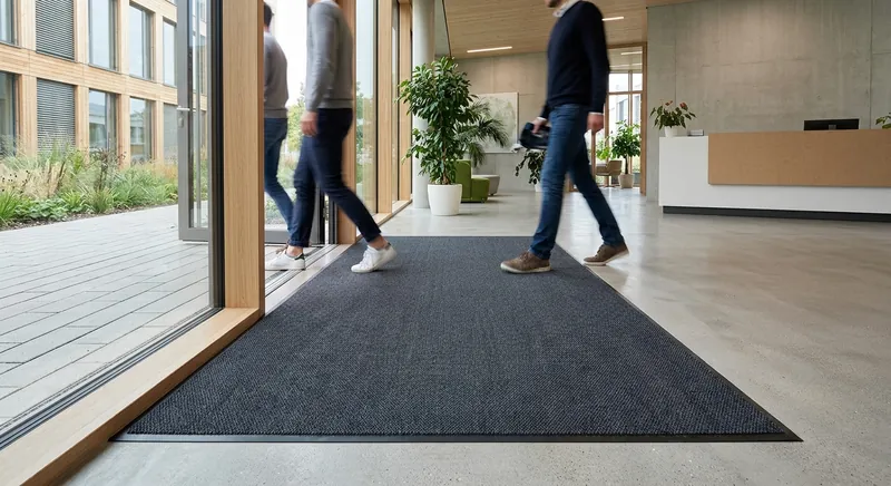 Nachhaltige Schmutzfangmatten aus recyceltem Nylon