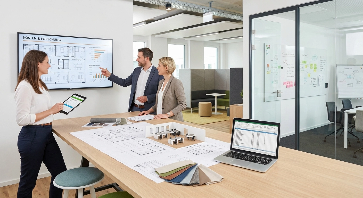 Open Space Büro planen: Kosten, Zonierung und was die Forschung sagt