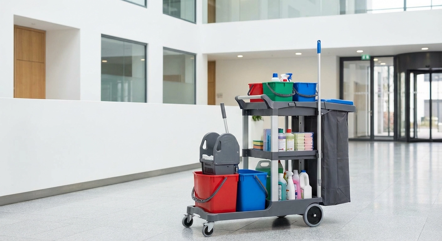 Reinigungswagen für B2B 2026: Ausstattung, Ergonomie und Einsatzgebiete im Vergleich