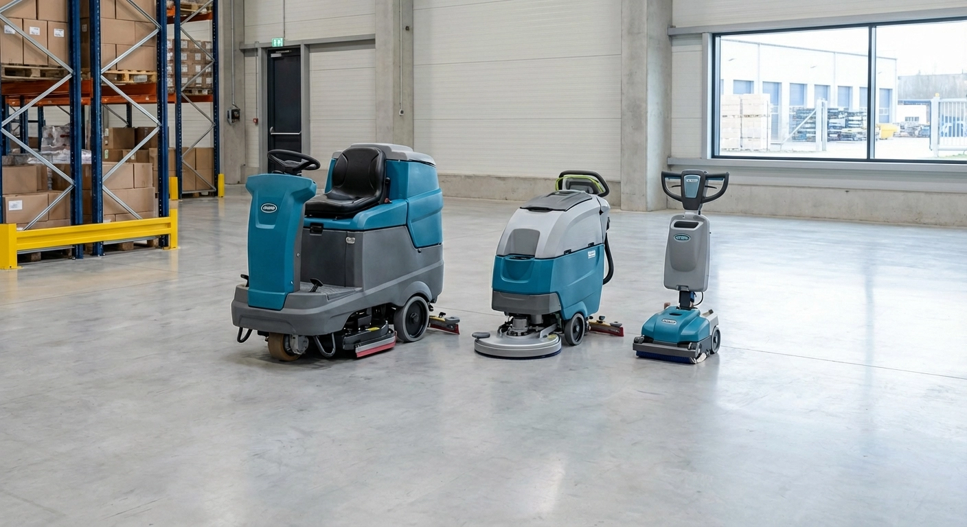 Scheuersaugmaschinen im Vergleich 2026: Welche Industriereinigung sich für welche Bodenfläche lohnt