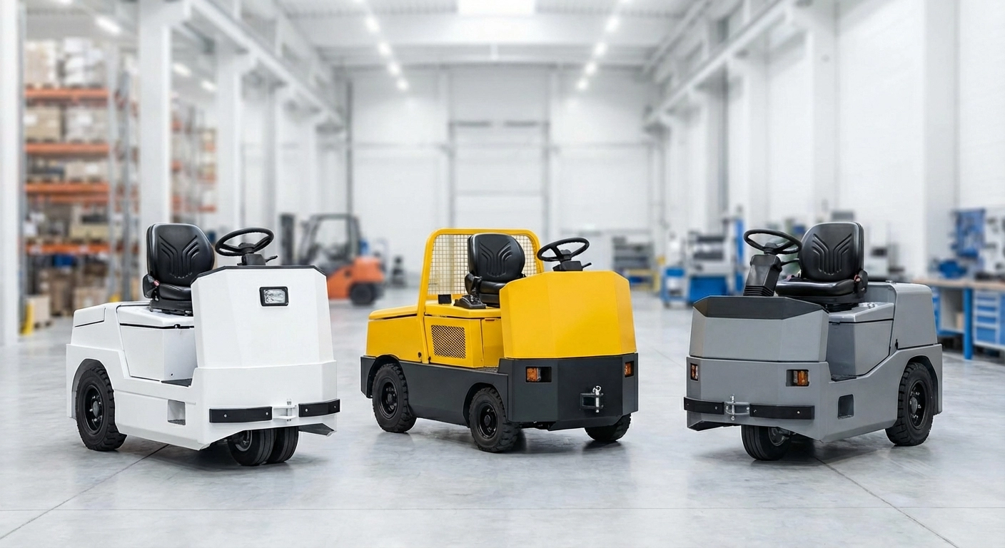 Schlepper und Zugmaschinen: Elektro vs. Diesel vs. Hybrid — Antriebsvergleich für die Intralogistik