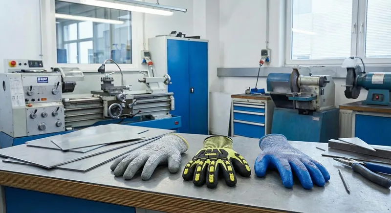 Schnittschutzhandschuhe EN 388: Schutzlevel A bis F, Materialien und Auswahl für die Metallverarbeitung