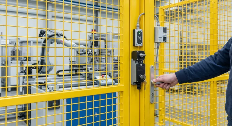Sicherheitszuhaltungen für Schutzzäune: Mechanisch, RFID oder Feldbus?