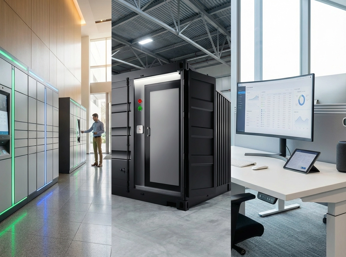 Smart Locker, Smart Container oder Smart Office – welches System passt?