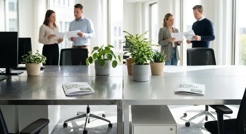 Stahl oder Aluminium für Büromöbel? Die 15-Jahre-Ökobilanz und was der CSRD-Einkauf daraus lernen kann