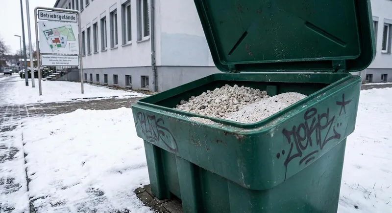 Streugutbehälter für Kommunen und Betriebsgelände: Vandalismus, Salzarten und Standortplanung