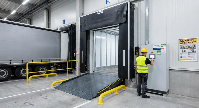 Verladerampen & Andocksysteme: Sicherheit und DGUV